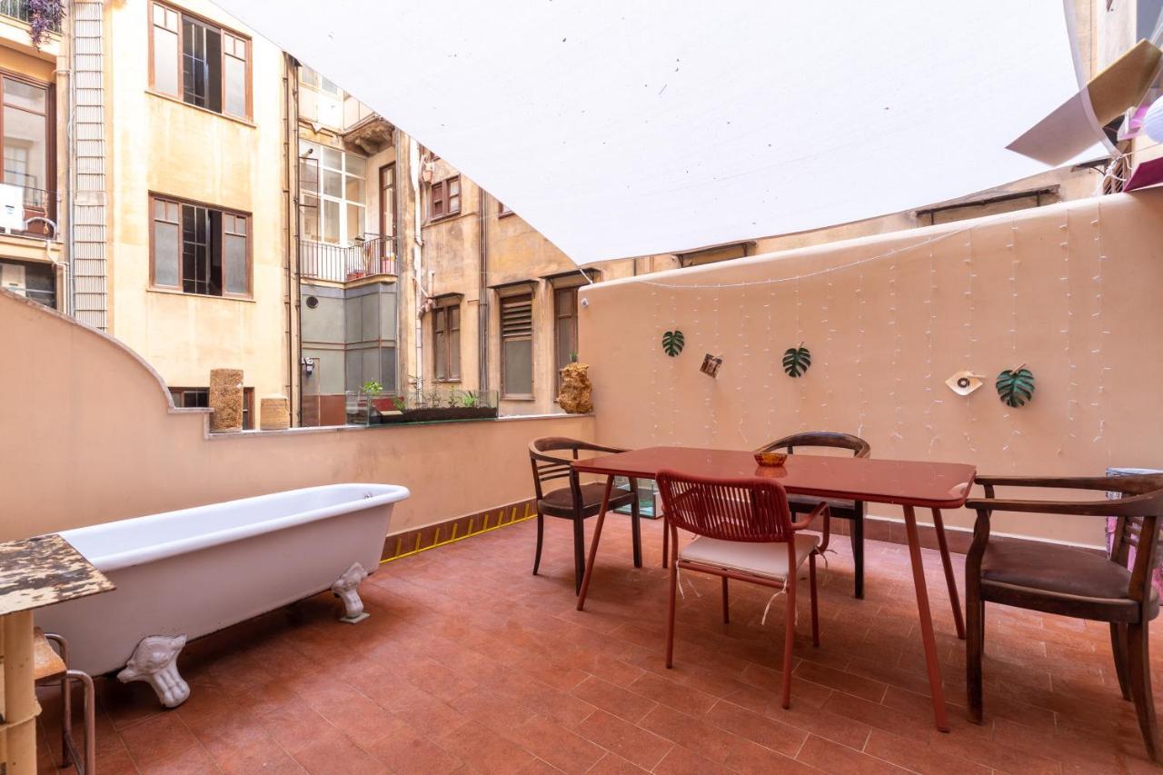 Solemar Sicilia - Palazzo Pirrotta Appartement Palermo Buitenkant foto